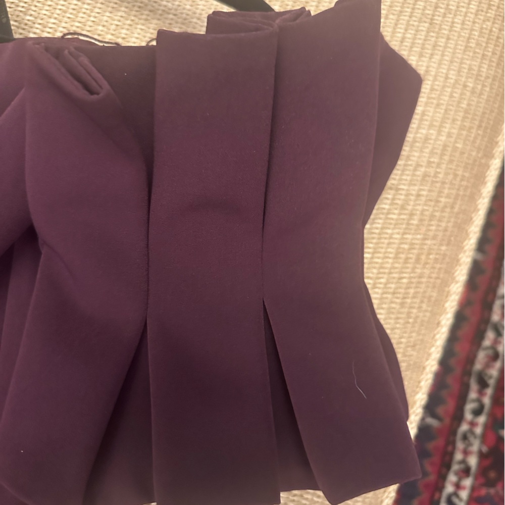 ❤️ BRAND NEW WITH TAGS ALEXANDER BY DAYMOR EVENING GOWN 1569 in WINE $1050 - Picture 9 of 11